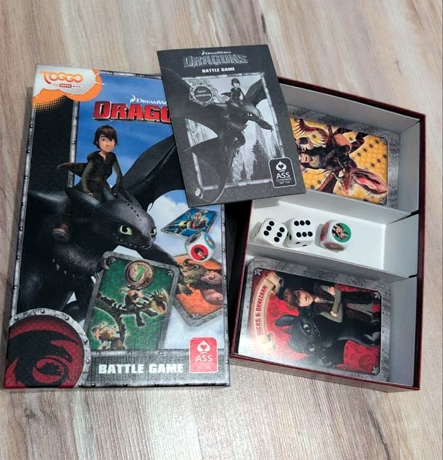 DreamWorks Dragons Battle Game Kartenspiel - ASS Altenburger - Komplett